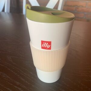 RARE illy 12 oz tumbler illycaffe Korea copyright 2012